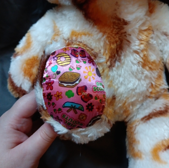 Build A Bear S'mores Girl Scout Cookie Teddy 16" Soft Toy Stuffed Animal BAB - Picture 7 of 7